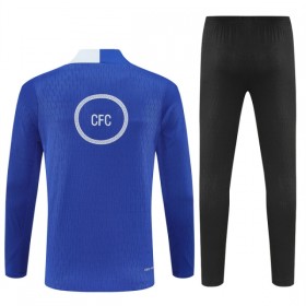 Chelsea Training Huppari Quarter-Zip 2025-26 Sininen